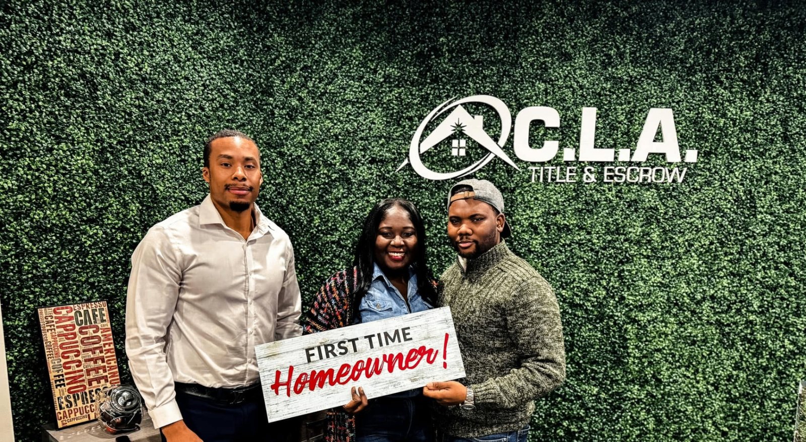 First Homeowner! — Couple closing day